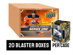 23-24 Upper Deck Series 1 Hockey Retail Blaster Case - 20 blaster boxes per case