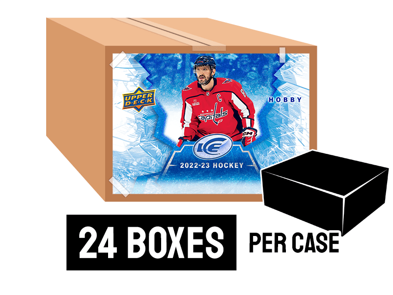 22-23 Upper Deck Ice Hockey Case - 24 boxes per case