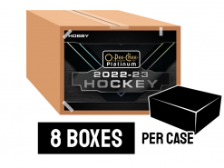 22-23 O-Pee-Chee Platinum Hockey Case - 8 boxes per case
