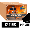 22-23 Upper Deck Series 1 Retail Hockey Tin Case - 12 tins per case