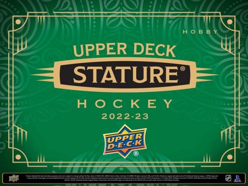 2022-23 Upper Deck Stature Hockey Hobby Box