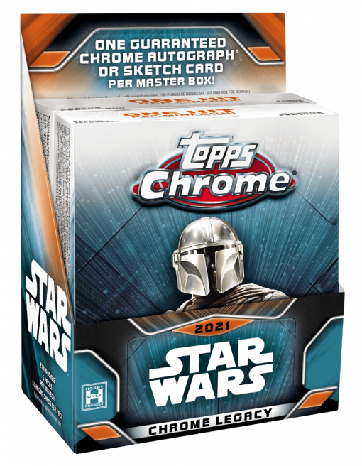 2021 Topps Star Wars Chrome Legacy Hobby Box