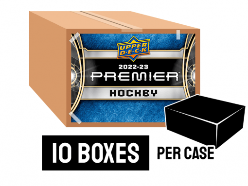 22-23 Upper Deck Premier Hobby Hockey - 10 boxes per case