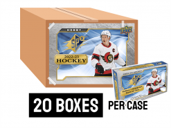 22-23 Upper Deck SPx Hobby Hockey Box Case - 20 boxes per case