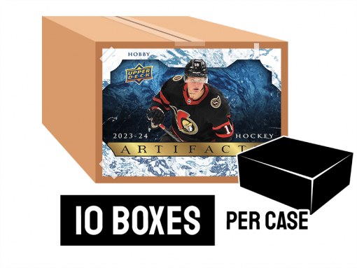 23-24 Upper Deck Artifacts Hobby Hockey Case - 10 boxes per case