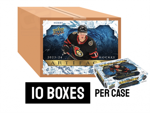 23-24 Upper Deck Artifacts Hobby Hockey Box - 10 boxes per case