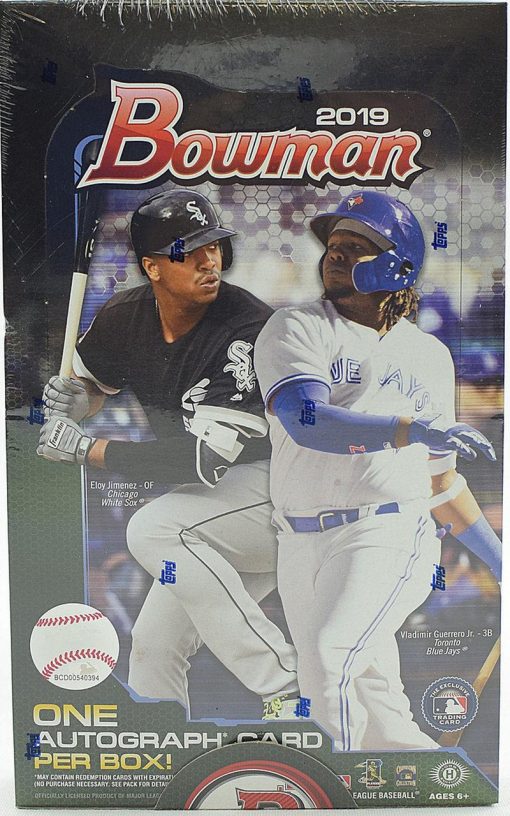 2019 Bowman Hobby Baseball Box