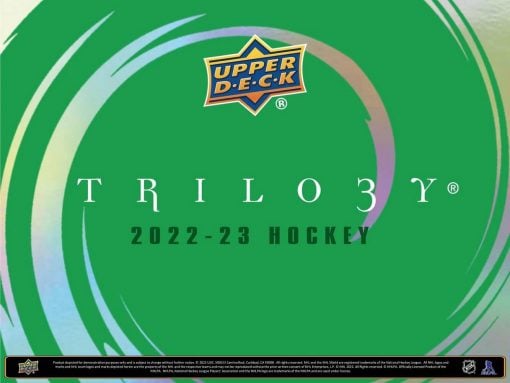 22-23 Upper Deck Trilogy Hockey