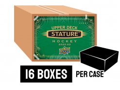 22-23 Upper Deck Stature Hobby Hockey Case - 16 boxes per case