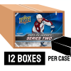 23-24 Upper Deck Series 2 Hobby Box Case - 12 boxes per case