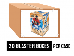 21-22 Upper Deck Ice Hockey Blaster Case - 20 blaster boxes per case