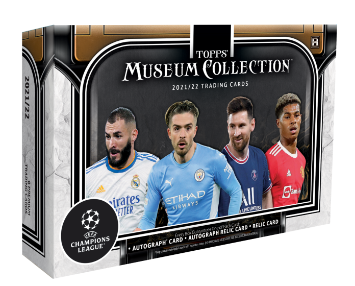 2021-22 Topps Museum Collection UEFA Champions League Soccer Box