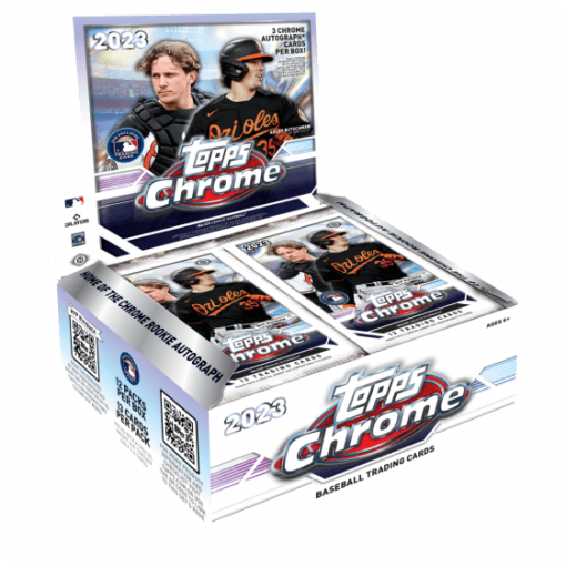 2023 Topps Chrome Baseball Jumbo Hobby Box