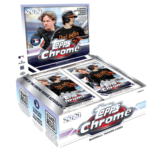 2023 Topps Chrome Baseball Jumbo Hobby Box
