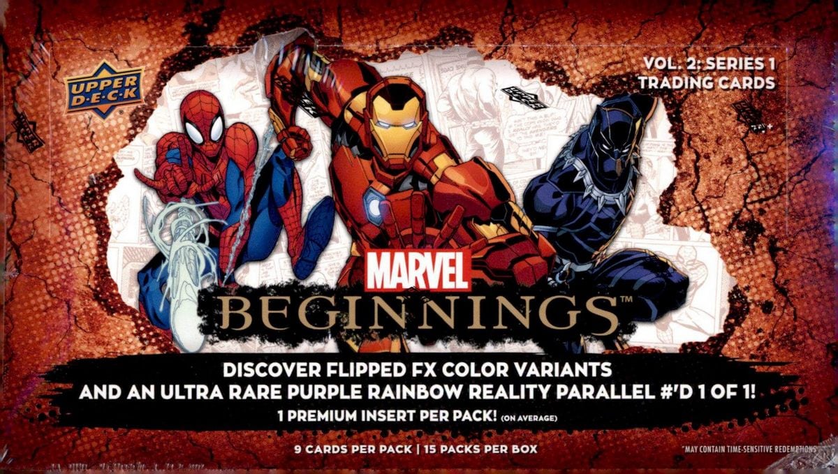 Upper Deck Marvel Beginnings Volume 2 Series 1 Checklist