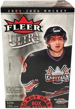 2005-06 Upper Deck Fleer Ultra Hockey Blaster Box