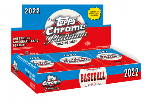 2022 Topps Chrome Platinum Anniversary Baseball Hobby Box