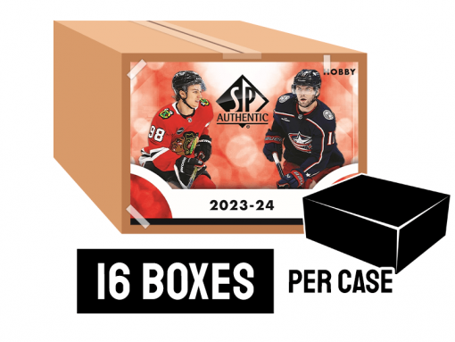 23-24 Upper Deck SP Authentic Hockey Hobby Case - 16 boxes per case