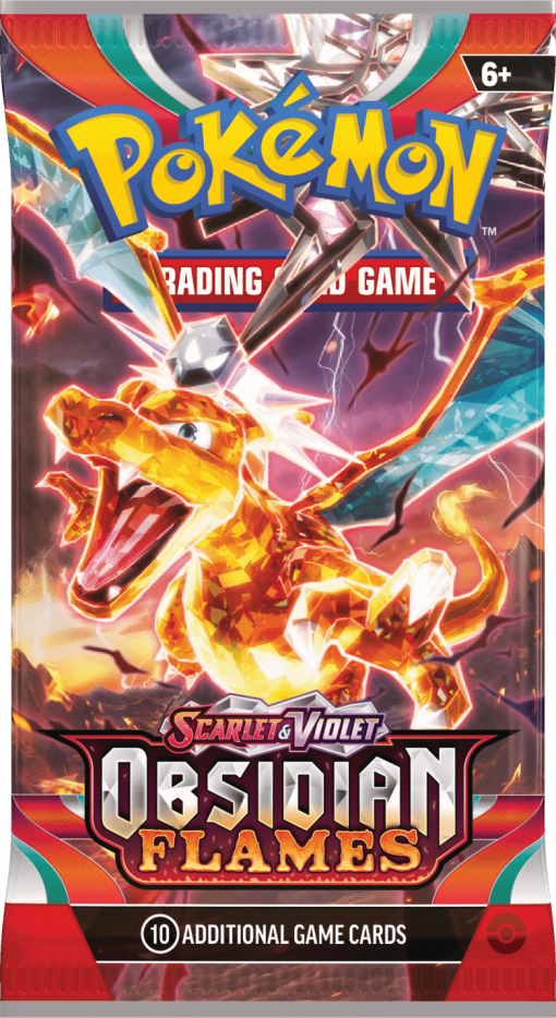 Pokemon Scarlet and Violet Obsidian Flames Sealed Booster Pack
