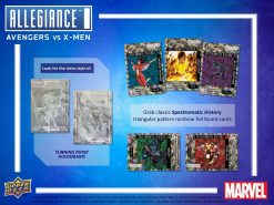 2023 Upper Deck Marvel Allegiance Avengers vs X-Men Trading Cards Box