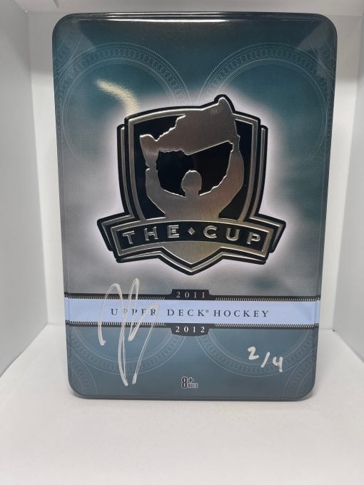 2011-12 Upper Deck The Cup Autographed Tin Jeremy Bracco 2/4
