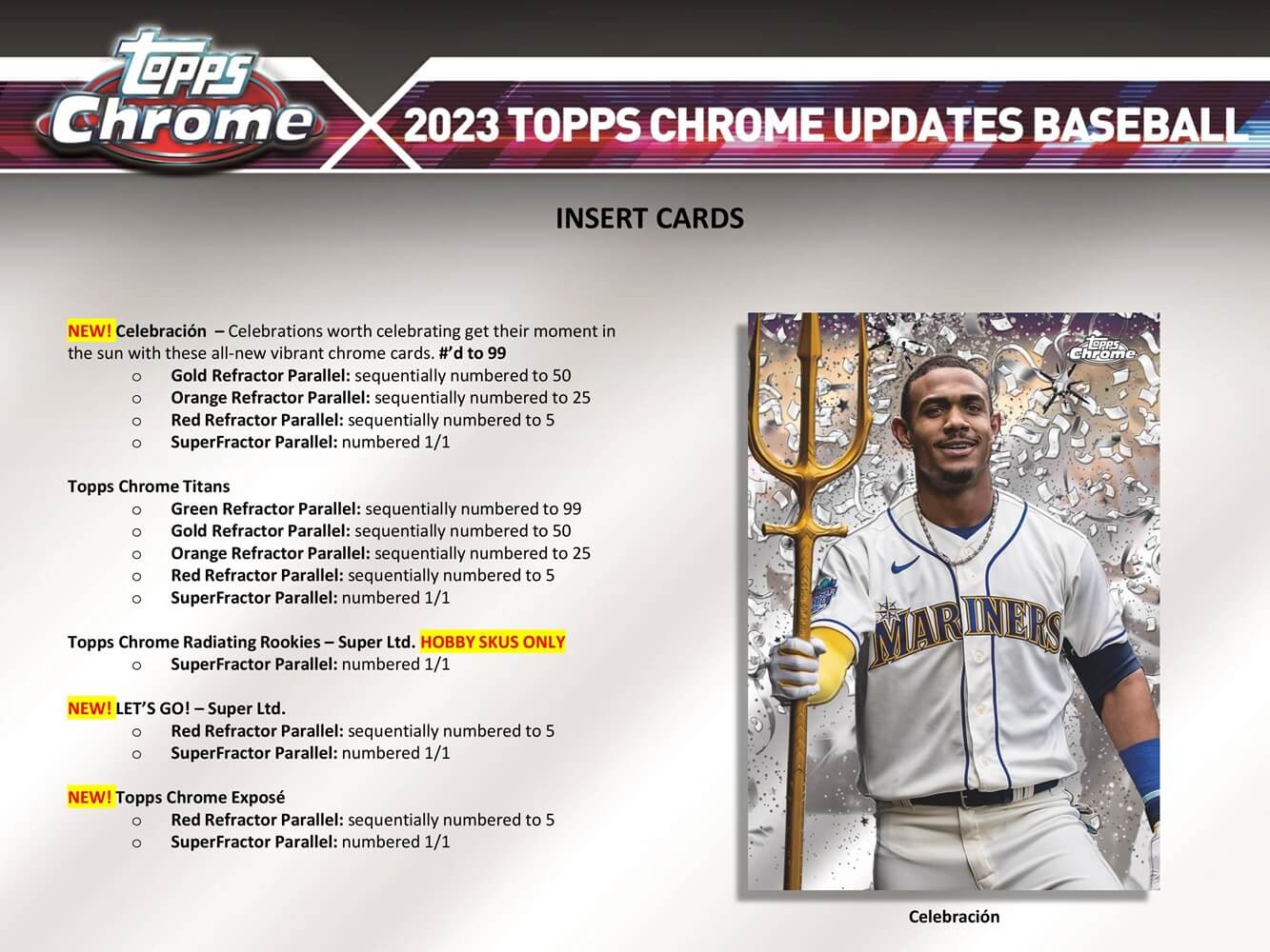 2023 Topps Chrome Update Series Baseball Jumbo Box - CloutsnChara