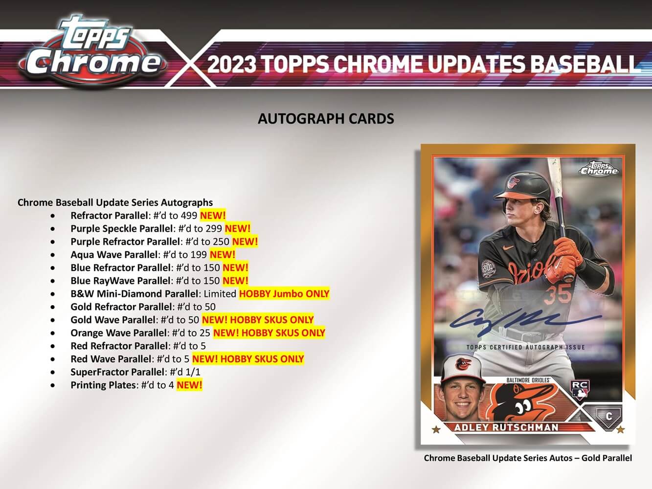 2023 Topps Chrome Update Series Baseball Jumbo Box - CloutsnChara
