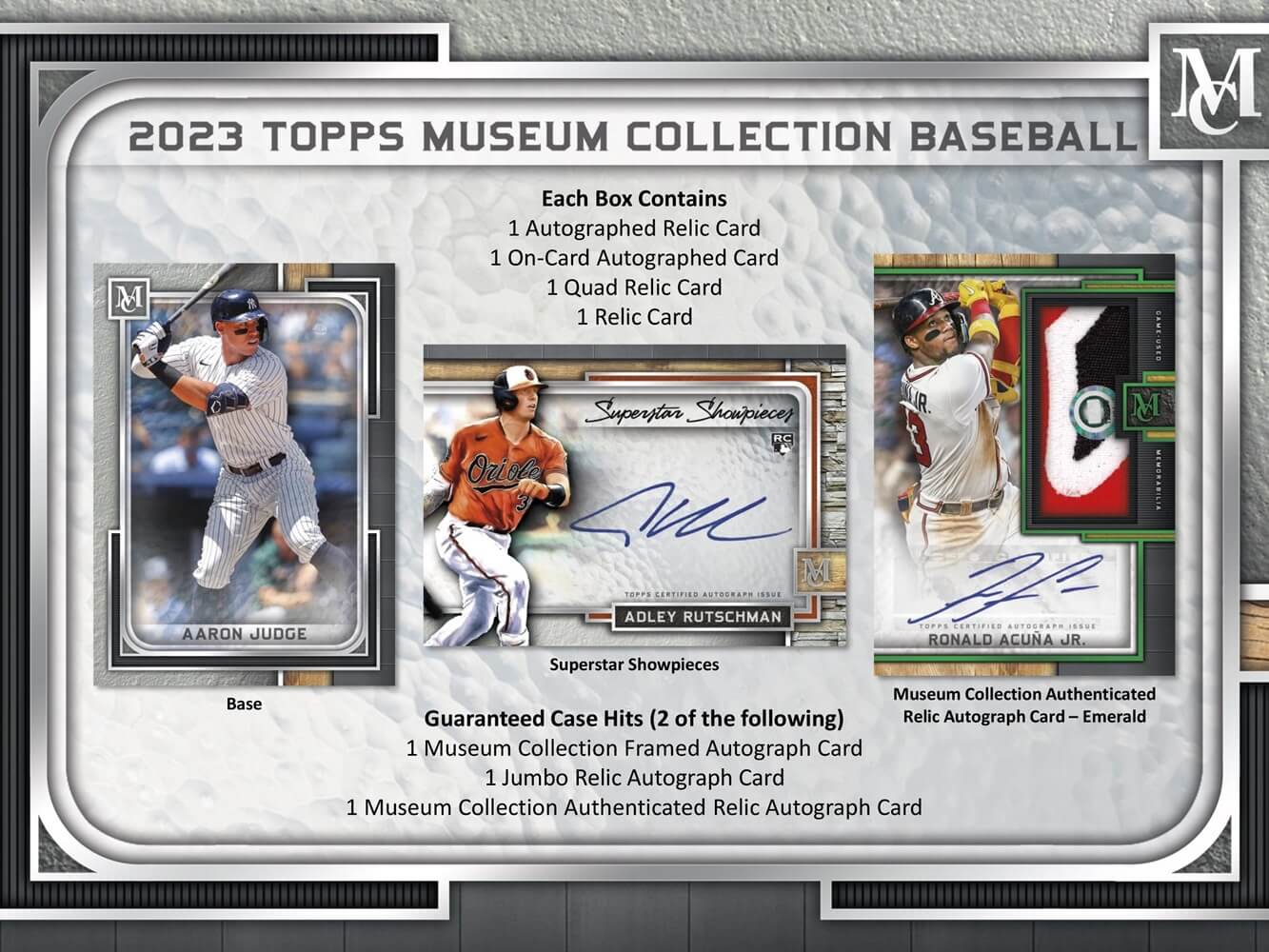 2025 Topps Museum Collection Baseball Hobby Box CloutsnChara