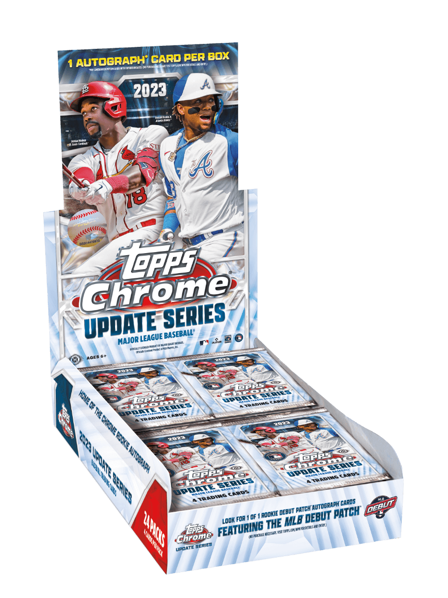 2023 Topps Chrome Update Series Baseball Hobby Box CloutsnChara