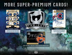 2021-22 Upper Deck The Cup Hockey Hobby Box - CloutsnChara