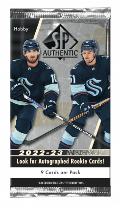 2022-23 Upper Deck SP Authentic Hockey Hobby Pack