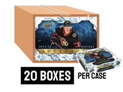 23-24 Upper Deck Artifacts Hobby Hockey Case - 20 boxes per case