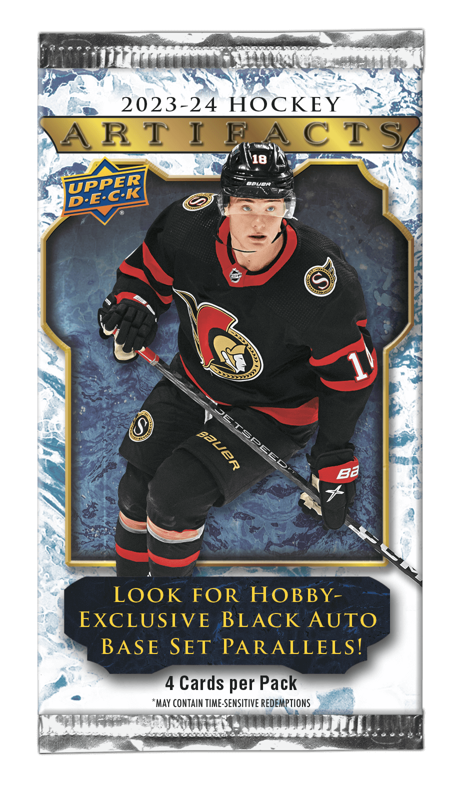 2023 24 Upper Deck Artifacts Hockey Hobby Pack CloutsnChara