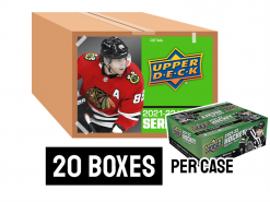 21-22 Upper Deck Series 2 Hockey Retail Box Case - 20 boxes per case