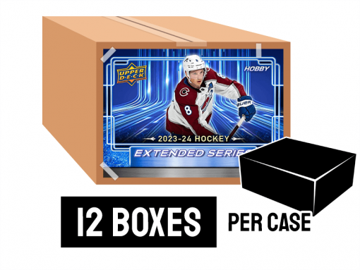 23-24 Upper Deck Extended Hockey Hobby Box Case - 12 boxes per case