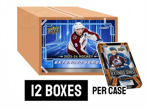 23-24 Upper Deck Extended Hobby Hockey Box Case - 12 boxes per case