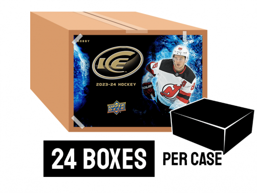 23-24 Upper Deck Ice Hockey Hobby Case - 24 boxes per case