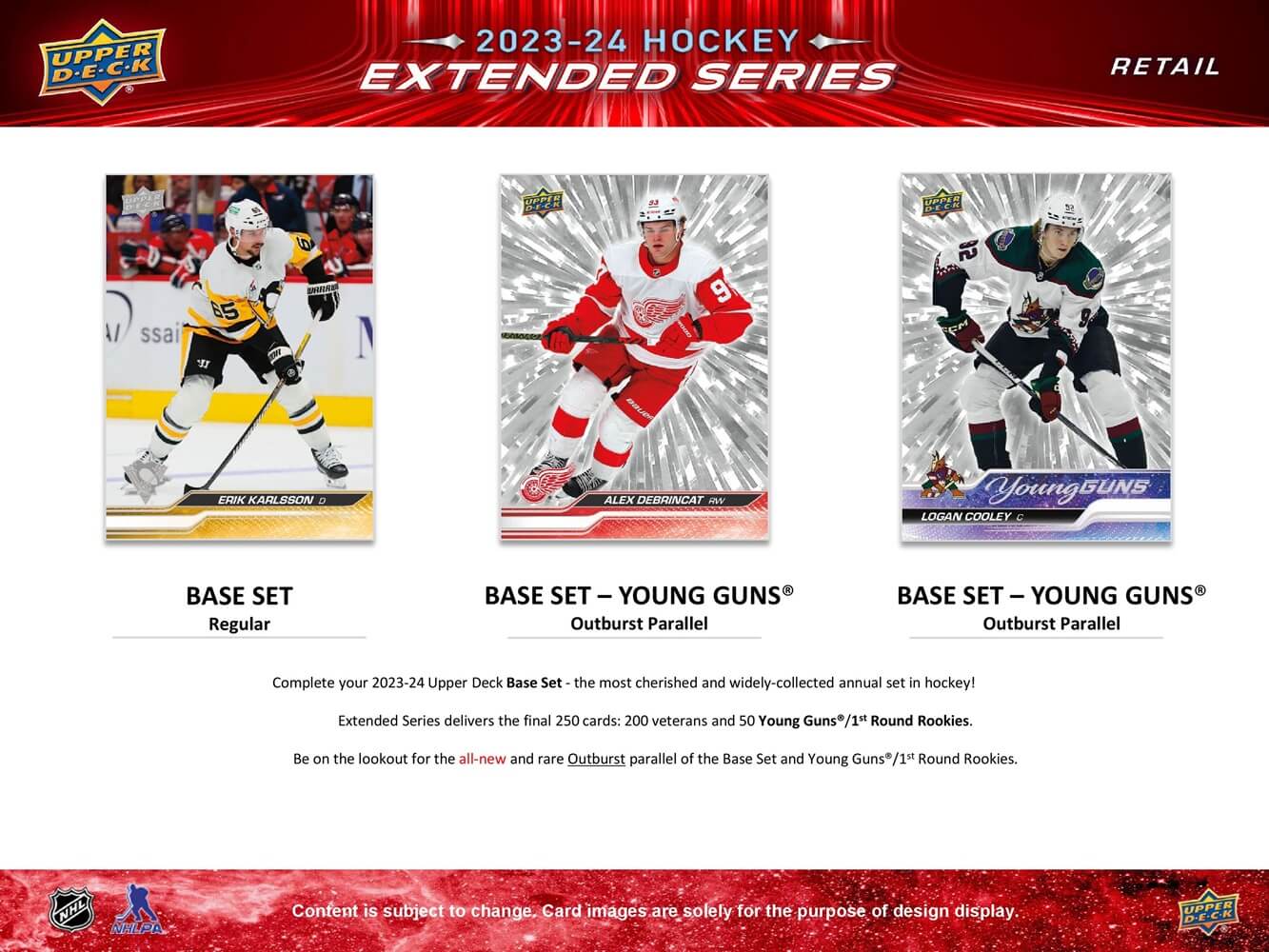 2023-24 Upper Deck Extended Hockey Blaster Case (20 Boxes)