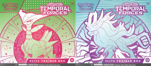 Pokemon Scarlet and Violet Temporal Forces Elite Trainer Box