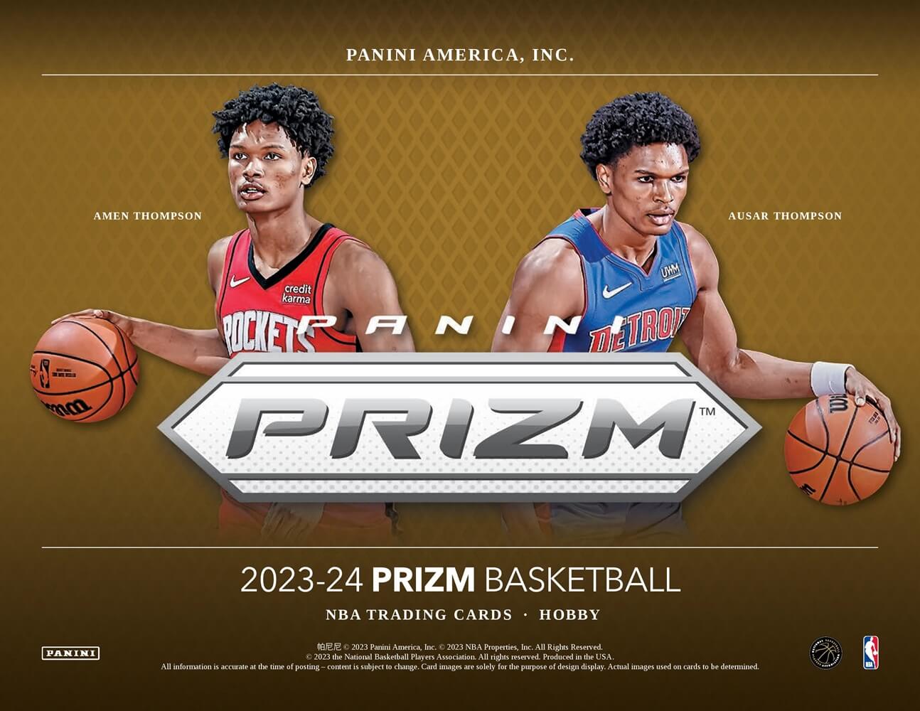 2023-24 Panini Prizm Basketball Checklist, Set Details, Box, Date