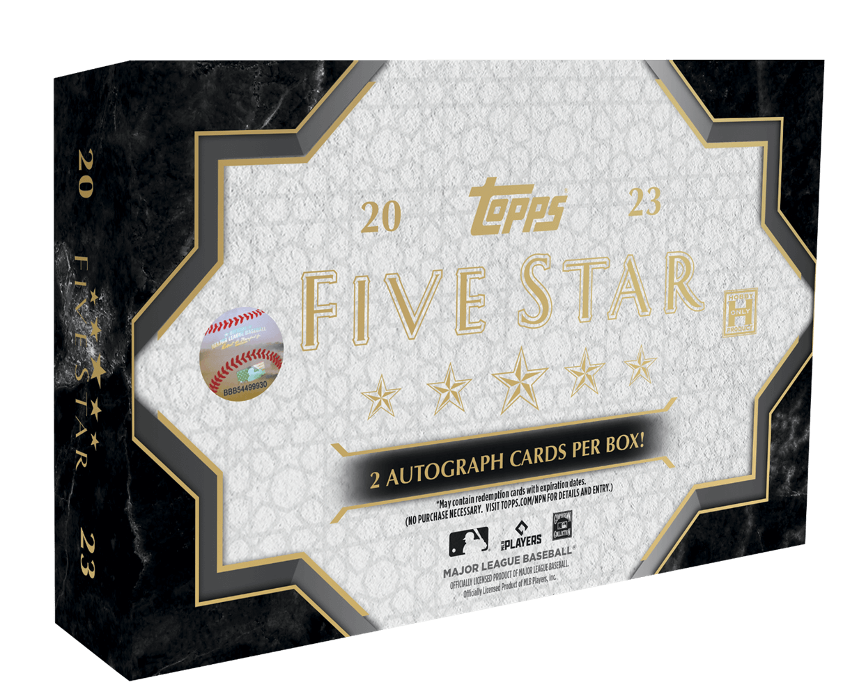 2023 Topps Five Star Baseball Hobby Box CloutsnChara