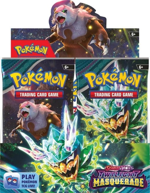Pokemon Scarlet and Violet Twilight Masquerade Sealed Booster Box