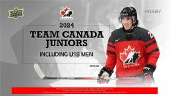 2024 Upper Deck Team Canada World Juniors Hockey Hobby Box