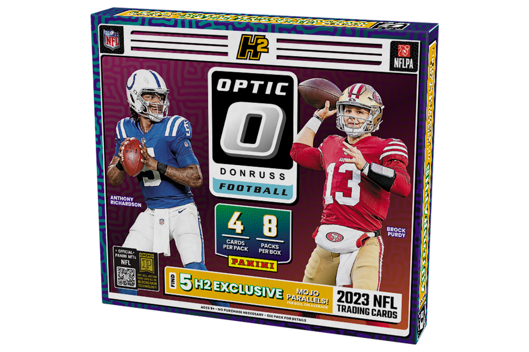 GB#22,412 - DOUBLE UP HIGH END FOOTBALL & THE LAST - 2023 DONRUSS OPTIC ...